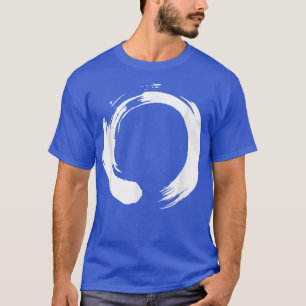 Zen Circle Brush Stroke For Yoga and Meditation  T-Shirt