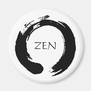 Zen Circle Fridge Magnet