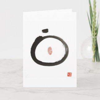 Zen Circle Greeting Card