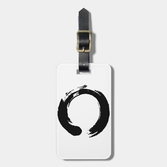 Zen Circle Luggage Tag (Front Vertical)