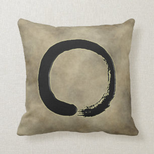ZEN CIRCLE THROW PILLOW
