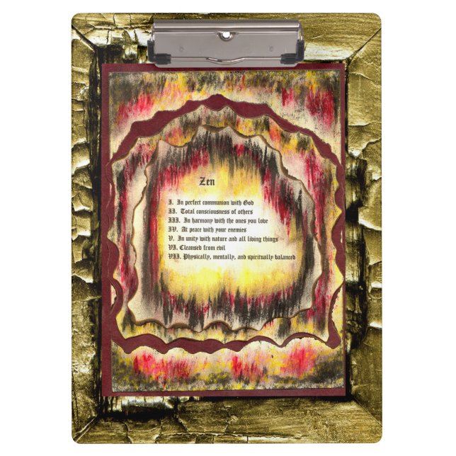 Zen Clipboard (Front)