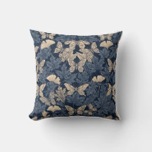 Zen Cushion - Illusion of Autumn Leaves and Butter