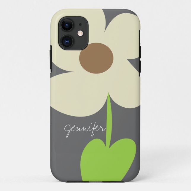 Zen Daisy Coque personnalisé iPhone 5/5S (Dos)