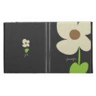 Zen Daisy Personalized iPad Caseable Folio - Grey