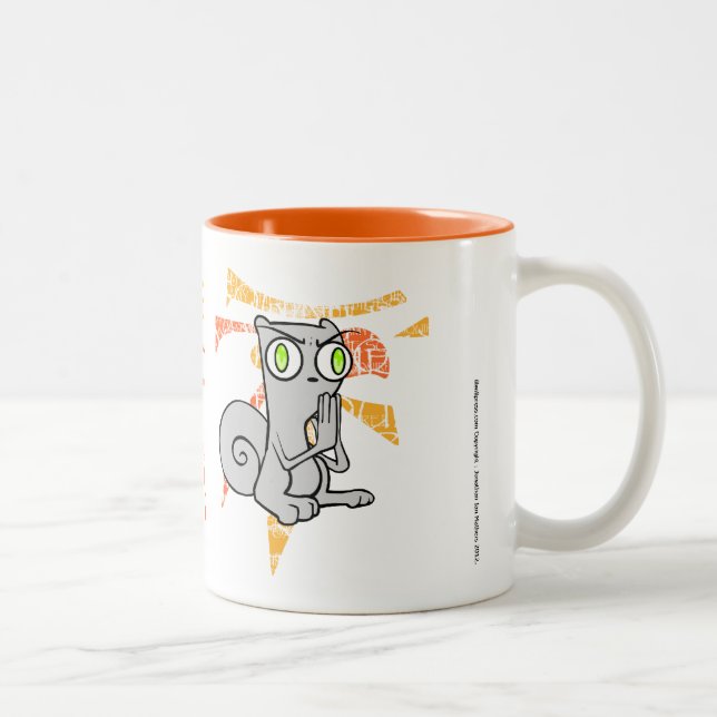 Zen de tasse mousseuse de colère (Droit)