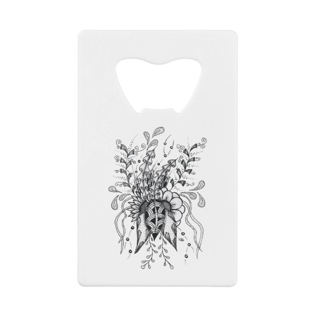 Zen Doodle Art : fleur ornements filigranés -  (Devant)