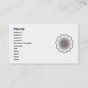 Zen –dream mandala business card