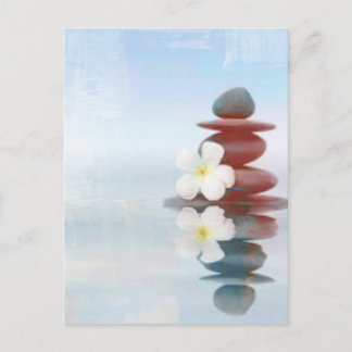 Zen Dreams - Light Blue Design Postcard