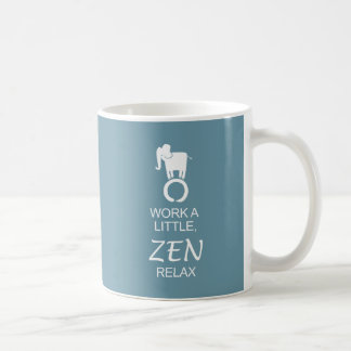 Zen Elephant Enso Relax Coffee Mug