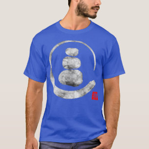 Zen Enso Circle and Zen stones T-Shirt