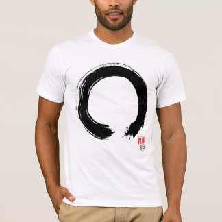 Zen Enso. T-shirt de cercle de zen
