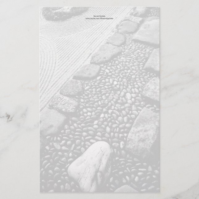 Zen et papeterie personnalisée par résumé (Devant)