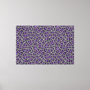 Zen Étiqueté Zen toile Imprimé Violet Abstrait