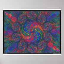 Zen Fire Elemental Print