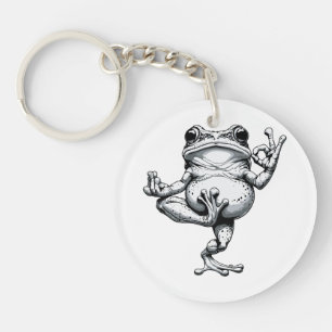 Zen Frog Masterpiece Keychain