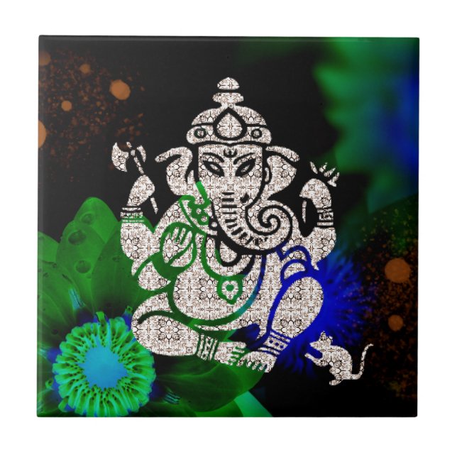 Zen Ganesh Tile (Front)