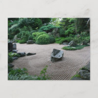 Zen Garden H Paysage Jardin Photographie Carte pos