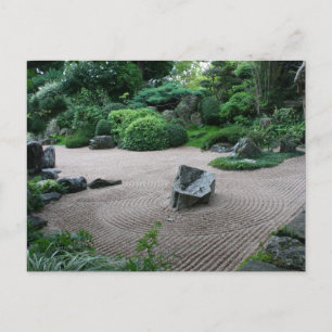 Zen Garden H Paysage Jardin Photographie Carte pos