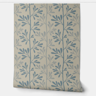 Zen Garden Stems XL 7b minimal botanical Wallpaper