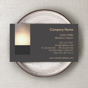 Zen Glow Energy Spiritual Teacher and Healer Business Card