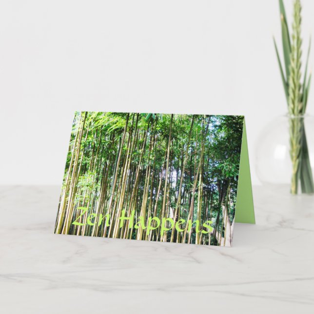 Zen Happens Card (Front)
