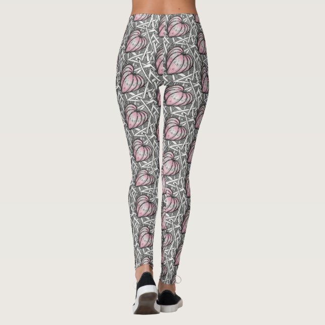 Zen Heart Leggings (Back)