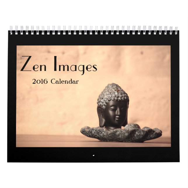 Zen Images 2016 Calendar (Cover)