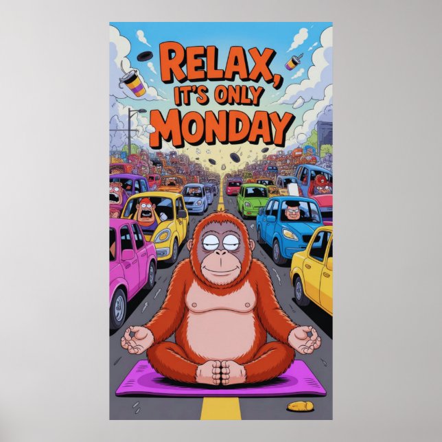 Zen in the Fast Lane Poster (Front)