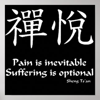 Zen Joy - Pain Poster