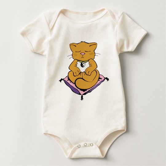 Zen Kitten Baby Bodysuit
