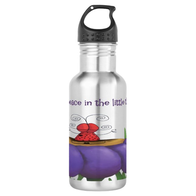 Zen Ladybug 710 Ml Water Bottle (Front)