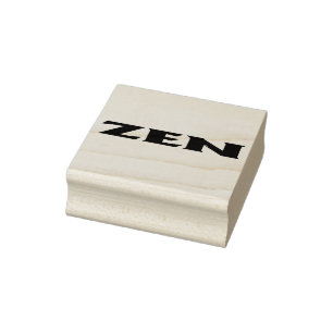 Zen large rubber stamp no handle