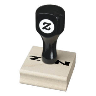 Zen large rubber stamp w handle