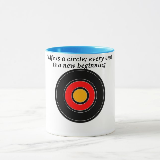 Zen Life Circle Mug (Center)