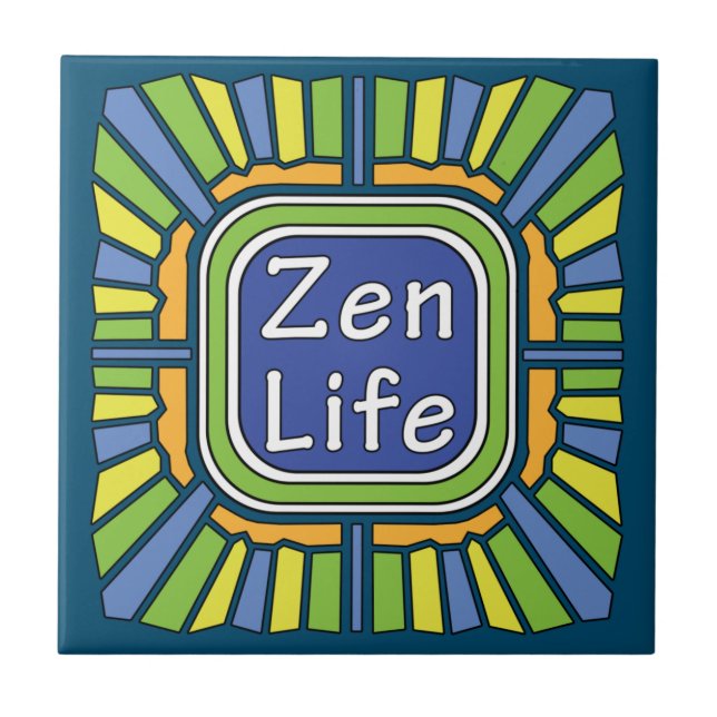Zen Life for me    Tile (Front)
