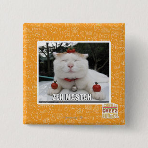 Zen Mastah 2 Inch Square Button