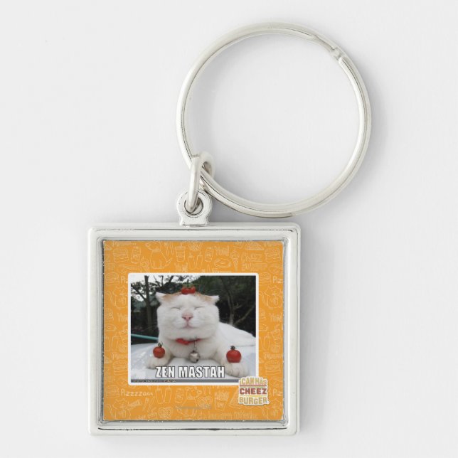 Zen Mastah Keychain (Front)