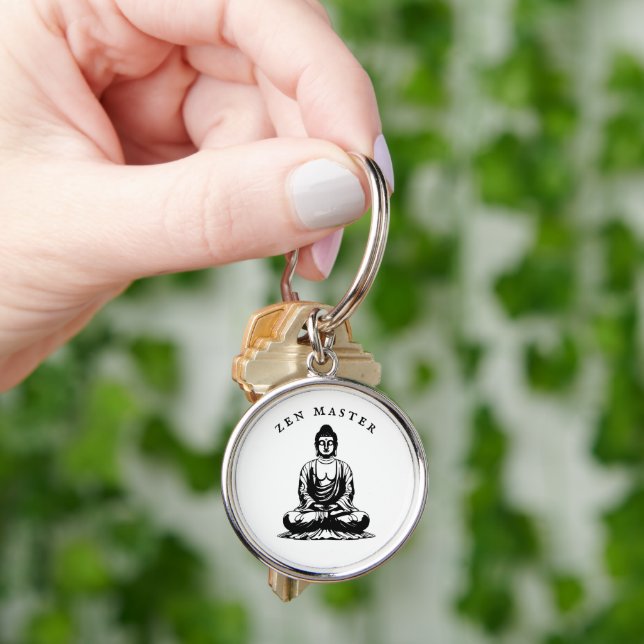 Zen Master - Buddha meditation Keychain (Hand)