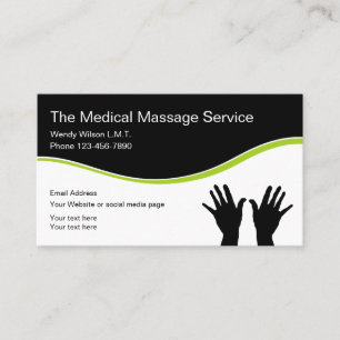 Zen Medical Massage Business Card