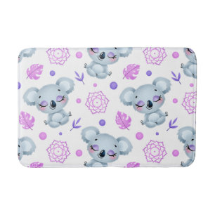 Zen Meditating Koala Bath Mat