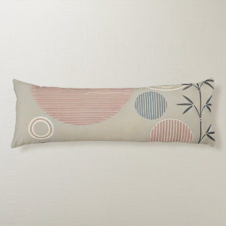 Zen Minimalist Design Body Pillow