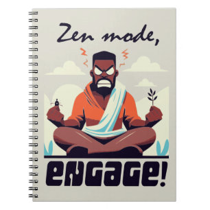 Zen Mode, Engage! ⚡ Adulting is a Glitch Notebook