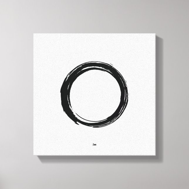Zen Moment No.4 Canvas Print (Front)