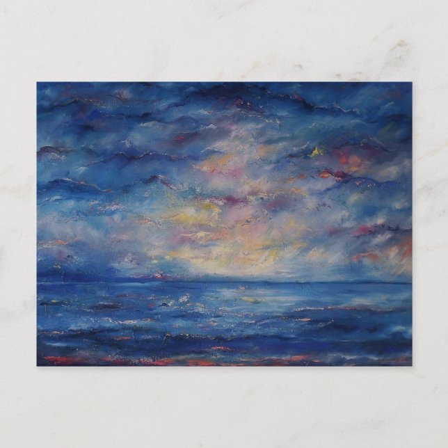 Zen Ocean Postcard (Front)