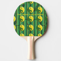 Zen, Organic, Bamboo, Ying Yang Table Tennis Balls