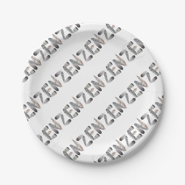 Zen Paper Plate (Front)