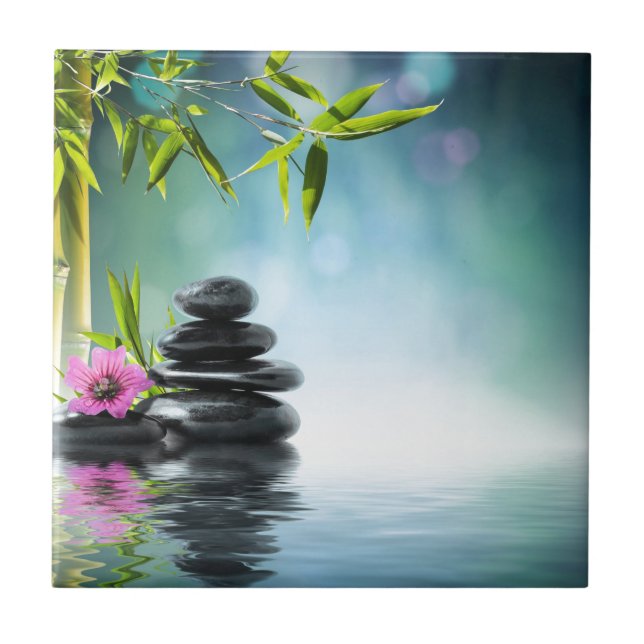 zen paradise aka Bali last summer- 2012 II Tile (Front)