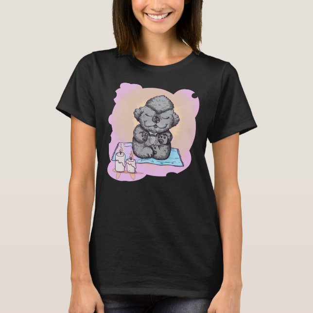Zen Poodle T-Shirt (Front)