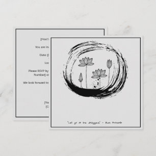 Zen Quote: Wisdom and Meditation Invitation